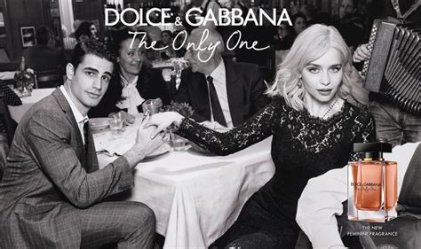 chanteuse pub dolce gabbana the only one